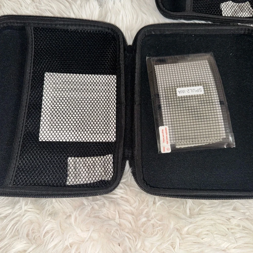 2 Black Carrying Cases